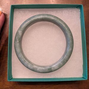 Natural Chinese Green Jade Jadite Bangle Bracelet